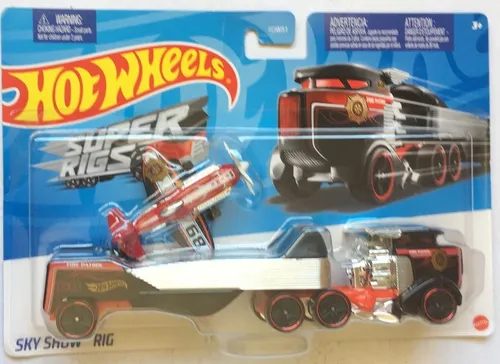 Hot Wheels Trailer Super Rigs Sky Show Rig Envío Gratis