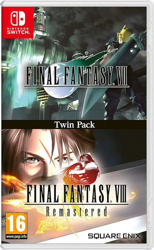 Final Fantasy Vil Y Viil Remastered Twin Pack -nintendo Swi