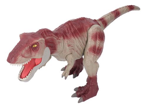 Simulación De Modelo De Dinosaurio Vívida Pintada A Mano Tra