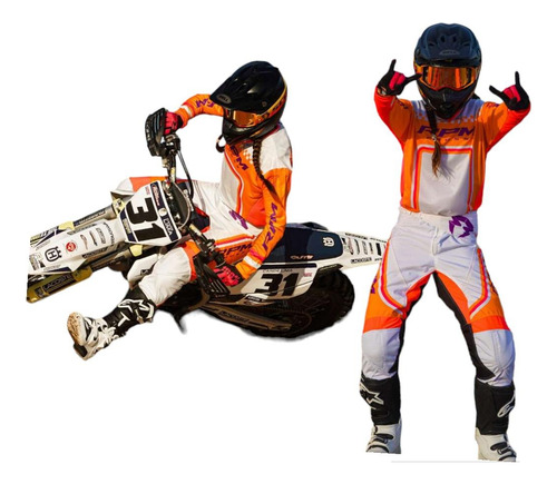 Equipo Rpmcross 97 Series  Naranja Edi Limit 2024 Talle 44-l