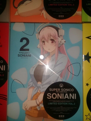 Dvd Super Sonico Anime Original Japon (Usado)