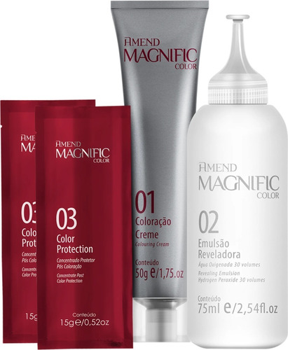 Coloração Amend Magnific Color Cor - 12.89 Louro C P Cendré