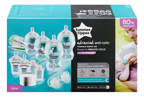 Set  Mamaderas Tomme Tippee  Anticolic Reduce En 80% Colicos