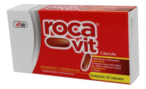Roca Vit Caps Vitaminas Y Minerales Jalea Real, Extracto Sec