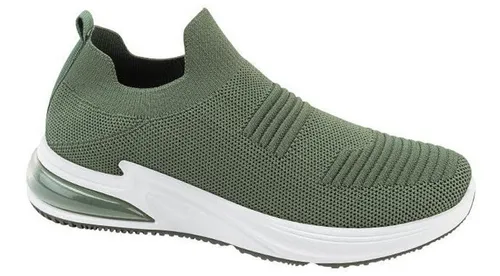 Tenis De Mujer Verde Militar MercadoLibre