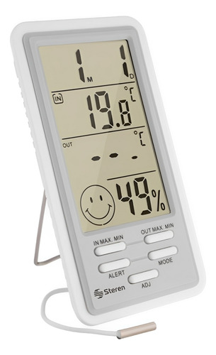 Termómetro Digital Con Sensor Humedad - Ter-150