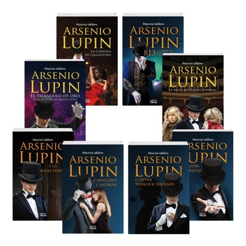 Libro Colección Libros Arsenio Lupin Original