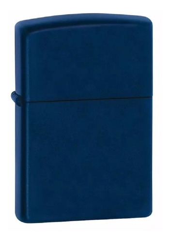 Zippo Navy Blue 28052 A Bencina Con Grabado Sin Cargo