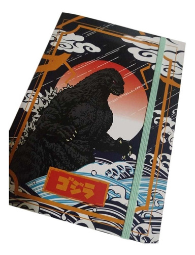 Libreta/cuaderno/anotador Godzilla Muy Lejano