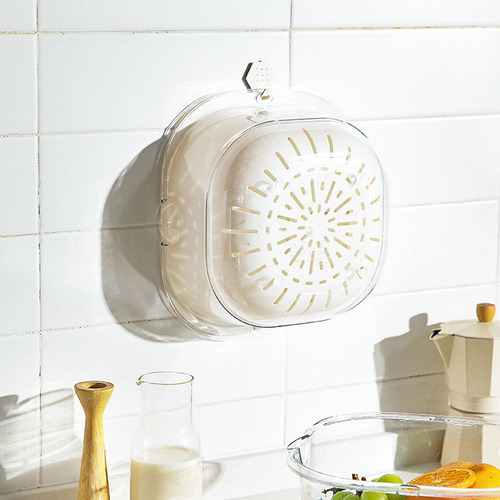 Cesto De Lavagem De Vegetais Para Frutas, Saladas E Branco