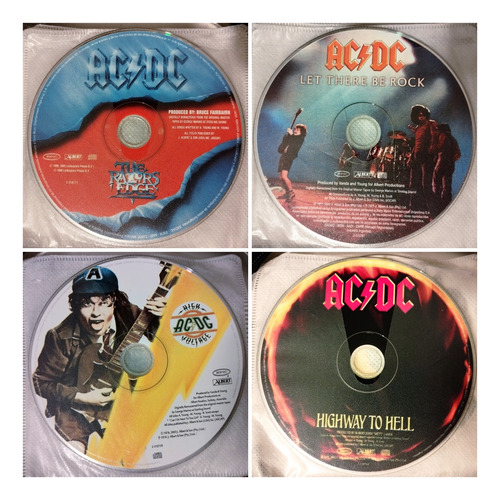 Colección Cd Hard Rock, Heavy Metal, Ac/dc, Iron Maiden