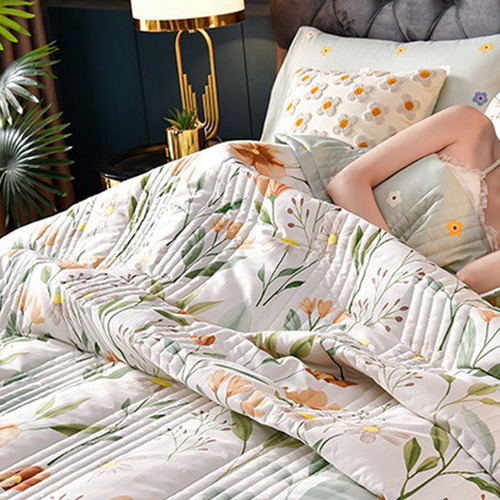 Aire Acondicionado Summer Cool Quilt De Algodón Lavable