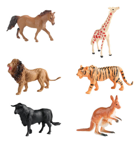 Figuras De Animales En Miniatura, Juego Educativo Estilo B