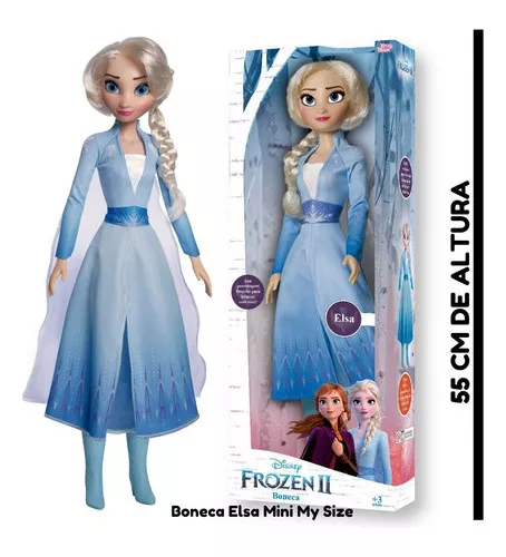 Conjunto de Bonecas My Size - Elsa e Anna - Frozen - Disney