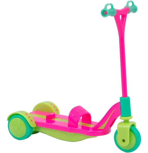 Muñeca Unique Eyes Light Up &go Amy+ Scooter