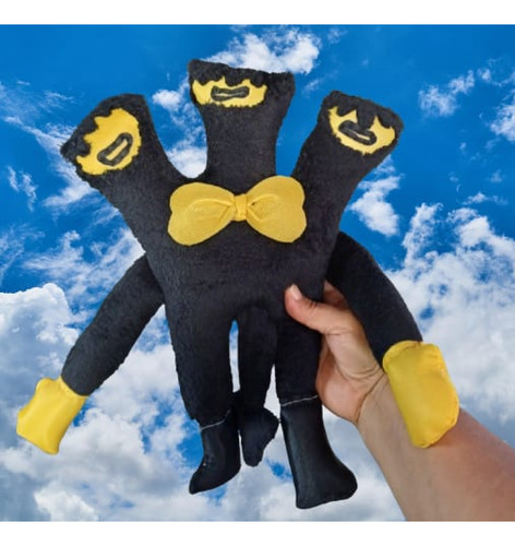 Muñeco Demonio Bestia 3 Cabezas Ink Bendy The Ink Machine