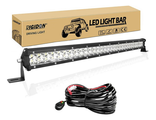 Barra De Luz Led Puntual De 20 Pulgadas Y 144 W, Con Kit De 