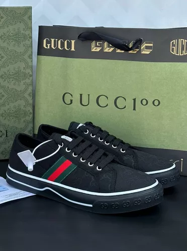 Gucci tenis online negros