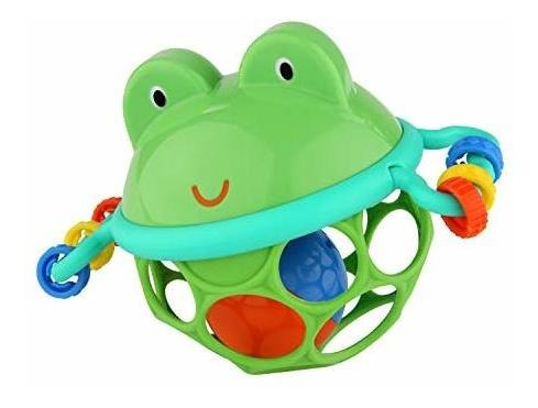 Bright Starts Oball Rattle Easy-grasp Toy, Ages 586cq