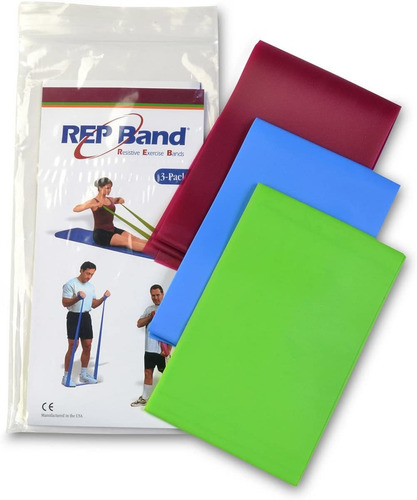 Ejercicio Banda Kits   Rep Banda 3-pack   Non-latex   