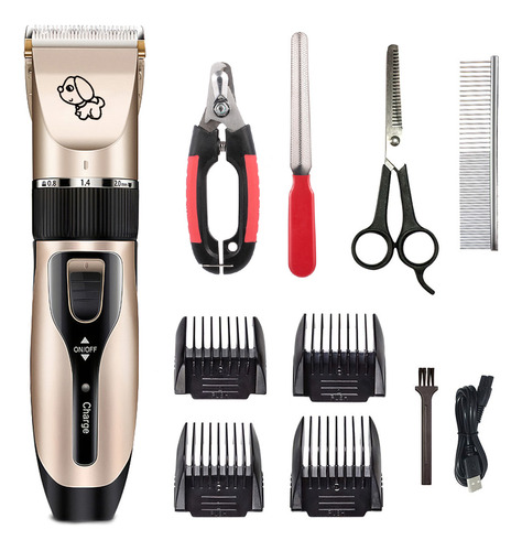 Kit De Aseo Para Perros.gatos Clipper.recargable Usb, Mo