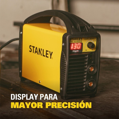 Soldadora inverter Stanley Sirio 140 50Hz/60Hz 230V