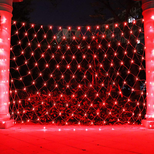 Red Light - Luces De Navidad Rojas, Luces De Malla Para Rbol