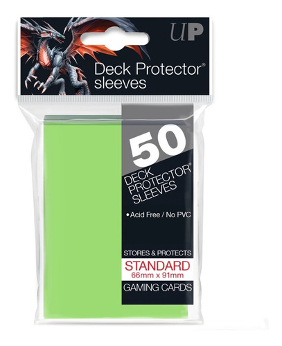 Folio/protector Ultra Pro Standard Verde Lima X50 Muy Lejano