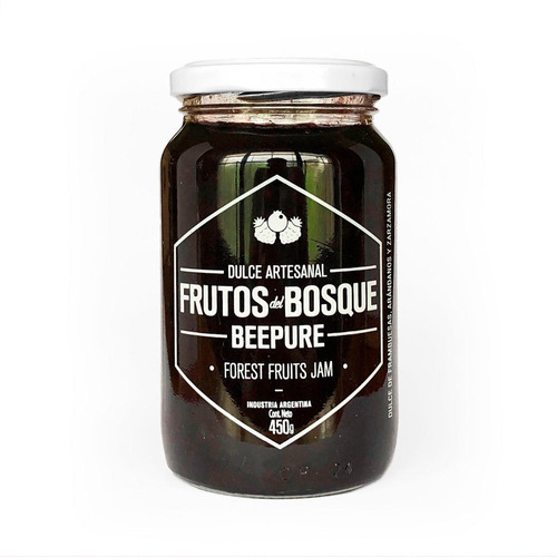 Beepure Dulce De Frutos Del Bosque Premium Frasco 450 Gr