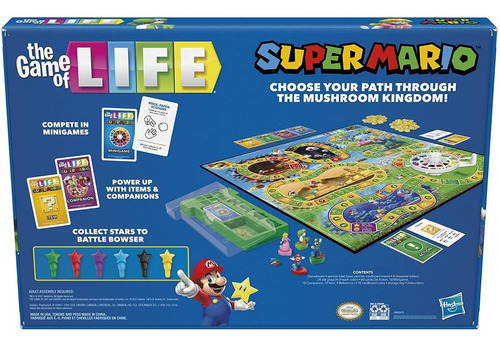 Hasbro Gaming The Game Of Life: Super Mario Edition Juego De