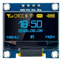 Comprar Display Oled 0.96 Azul Amarillo 128x64 I2c Ssd1306 Nubbeo
