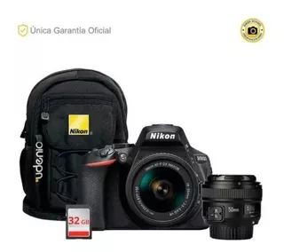 Nikon Oficial D5600 Kit 18-55 Vrii, Yn50 Y Mochila
