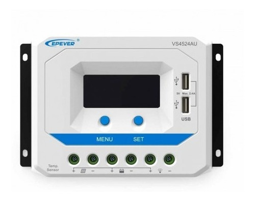 Controlador De Carga Pwm 45a 12/24v