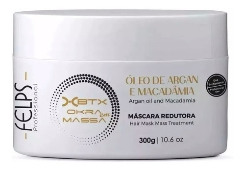 Felps Okra Tratamento Em Massa Óleo De Argan 300g + Brinde