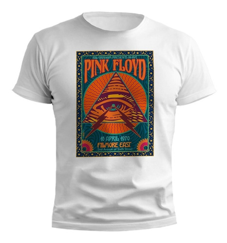 Remera Pink Floyd Afiche Concert Diseño Exclusivo