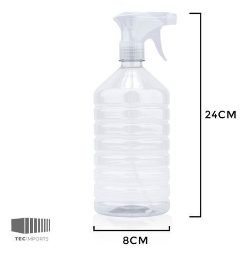 Pulverizador Rociador Spray Vaporizador 1 Lt X 10 Unidades!!