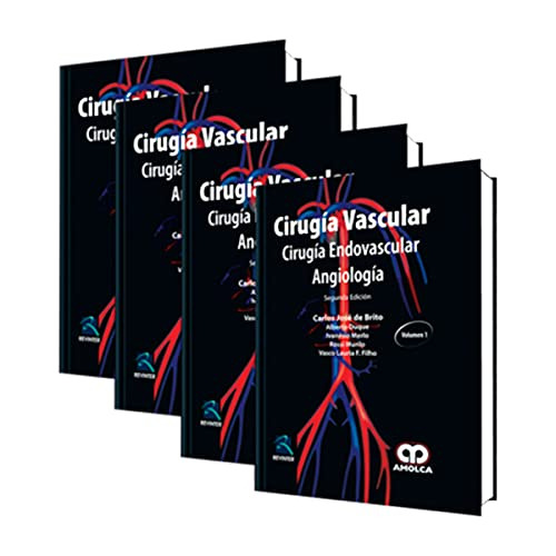 Libro Cirugía Vascular - 4 Tomos De Carlos José De Brito, Al