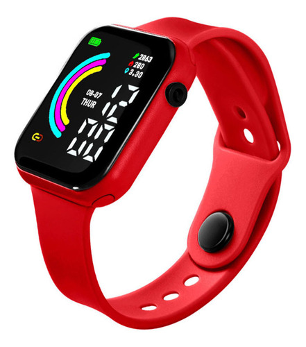 Reloj Smartwatch Fitpro T500 Rojos