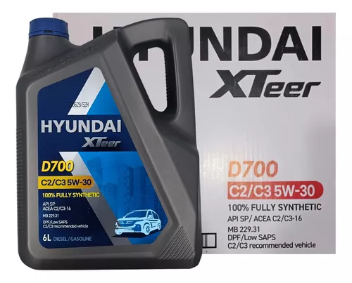 Aceite Hyundai Diesel 5W30 DPF - AutoStock - Repuestos para