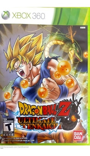 Dragon Ball Z Ultimate Tenkaichi Xbox 360 Seminuevo
