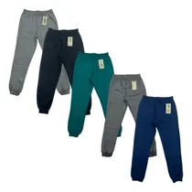 Comprar Kit 5 Calças Moletom Infantil Flanelada Roupa Menino Atacado