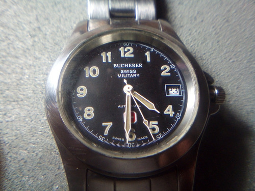 Reloj Bucherer Swiss Military Automático Y Cuerda