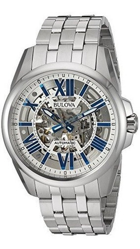 Bulova Reloj Automatico Clasico De 43 Mm Para Hombres