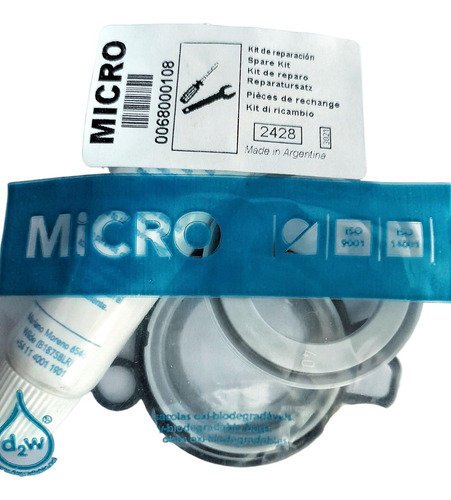 Kit Reparación Guarnición Cp-10 D.40, Micro