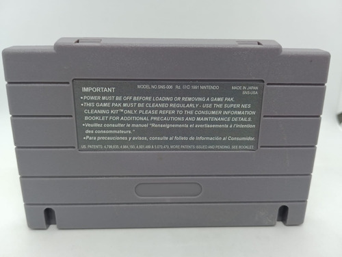 Jogo Aero The Acro Bat Super Nintendo Game Snes Cartucho (Usado)