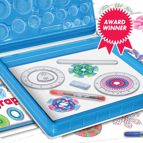 Juego De Diseño Spirograph Set Lujoso Multi Color