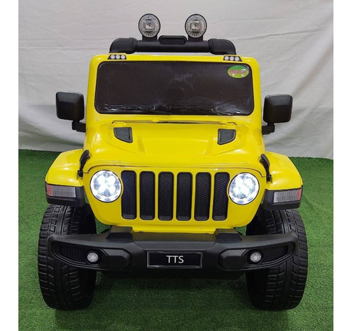 Carro Electrico Para Niños Jeep Tts Con Turbina De Humo