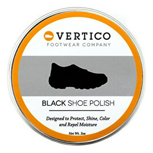 Cuidado De Zapatos - Vertico Shoe Polaco, Color Negro