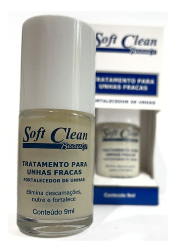 Tratamento Para Unhas Fracas E Fortalece 9ml + 6 Lixas Cor Neutro