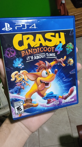 Crash Bandicoot It's About Time Juego Ps4